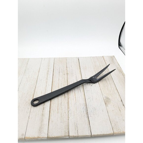 Tailor Made #1 Black Nylon Plastic Meat Turning Fork 11" - Picture 1 of 5